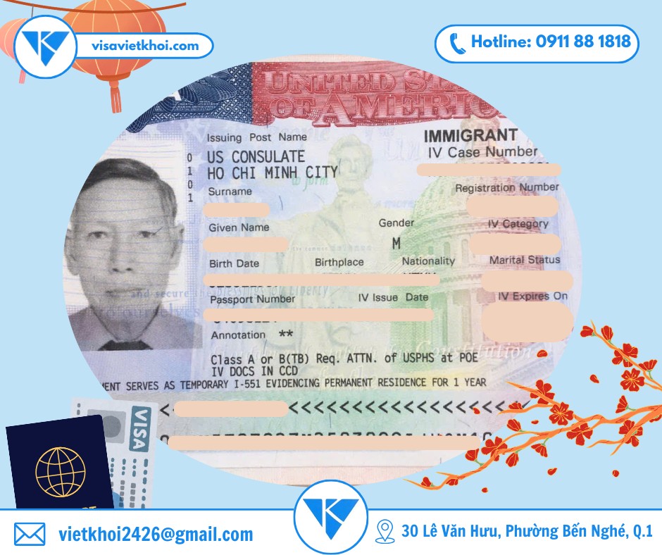 visa mỹ