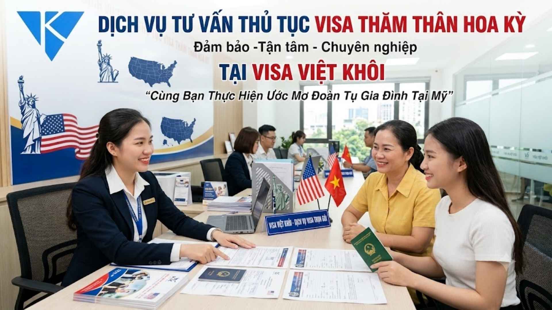 Dịch Vụ Tư Vấn Thủ Tục Visa Thăm Thân Hoa Kỳ Tại Visa Việt Khôi 1 visa thăm thân